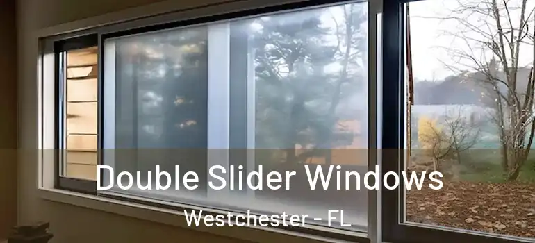  Double Slider Windows Westchester - FL