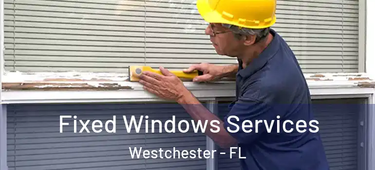  Fixed Windows Services Westchester - FL