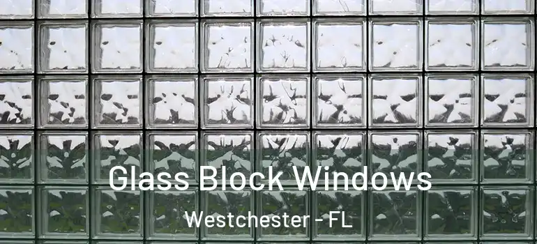  Glass Block Windows Westchester - FL