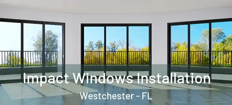  Impact Windows Installation Westchester - FL