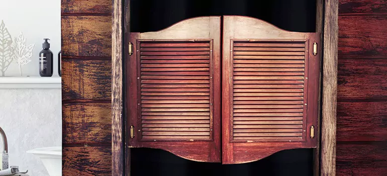 Installing Saloon Door Hinges in Westchester, FL