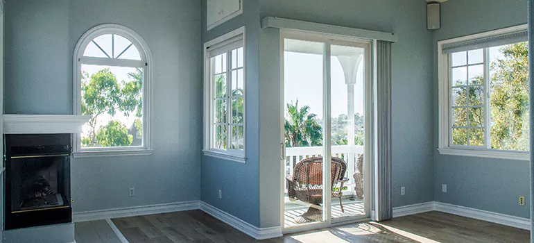 Tempered Glass Sliding Door inWestchester, FL