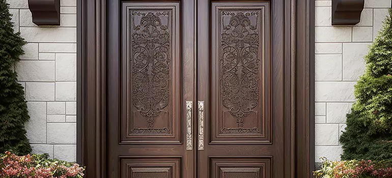 Double Front Doors in Westchester, FL