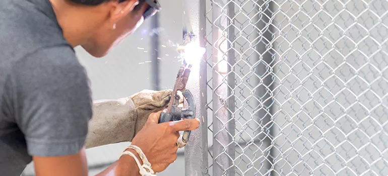 Commercial Mesh Door Repair in Westchester, FL