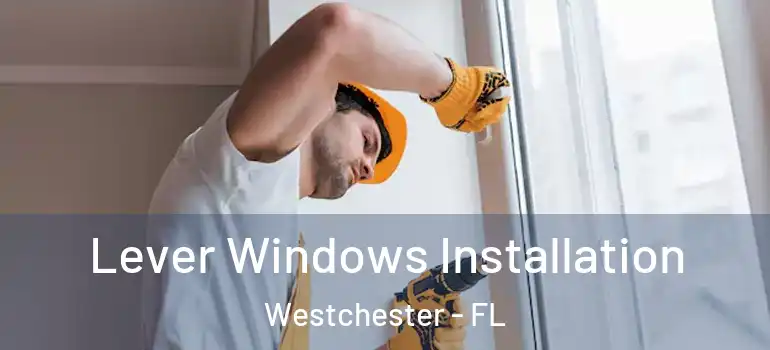  Lever Windows Installation Westchester - FL