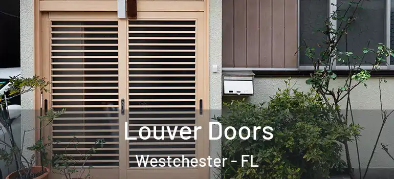  Louver Doors Westchester - FL