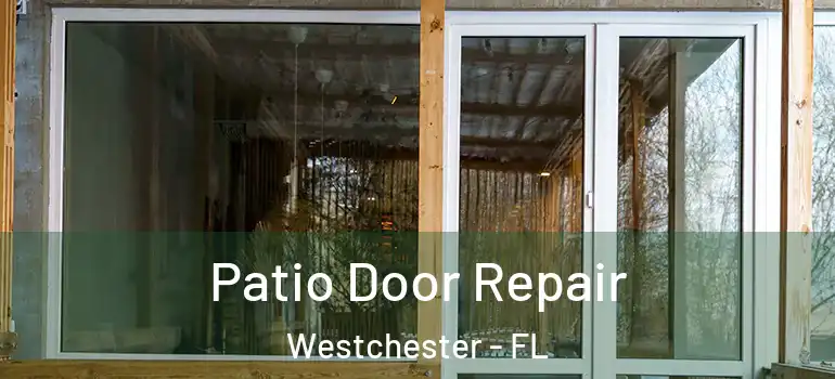  Patio Door Repair Westchester - FL
