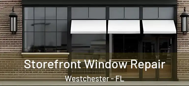  Storefront Window Repair Westchester - FL