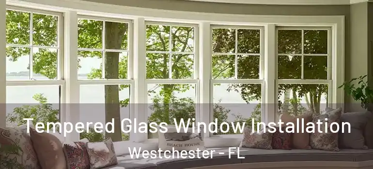  Tempered Glass Window Installation Westchester - FL