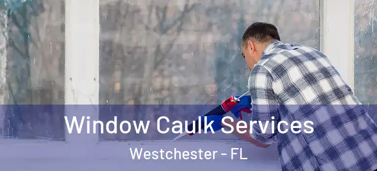  Window Caulk Services Westchester - FL