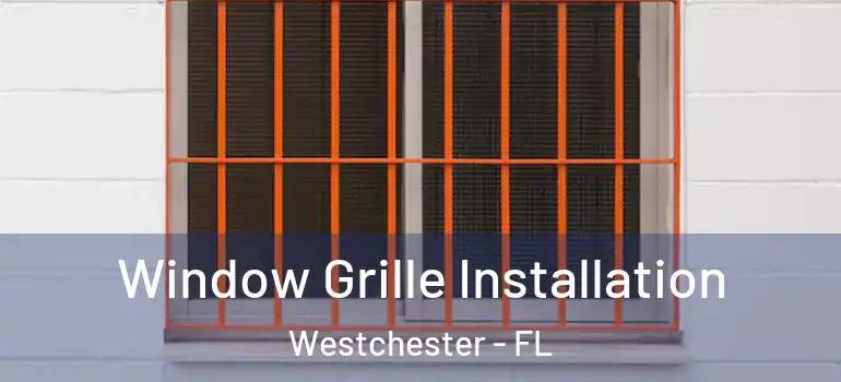  Window Grille Installation Westchester - FL