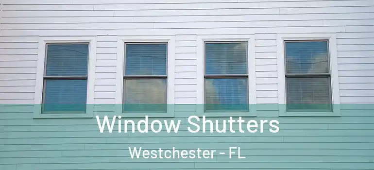  Window Shutters Westchester - FL